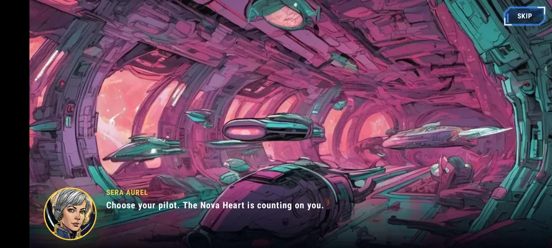 A comic story panel with subtitles
